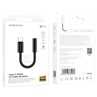 Audio converter USB-C to 3.5mm jack BV15